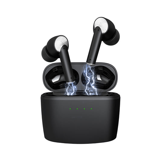 J8 Wireless Touch WaterProof Bluetooth Earbuds - Black